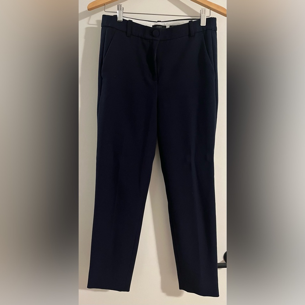 J. Crew High Rise Cameron pants - Navy - 6R